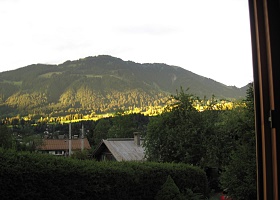 View from the hotel